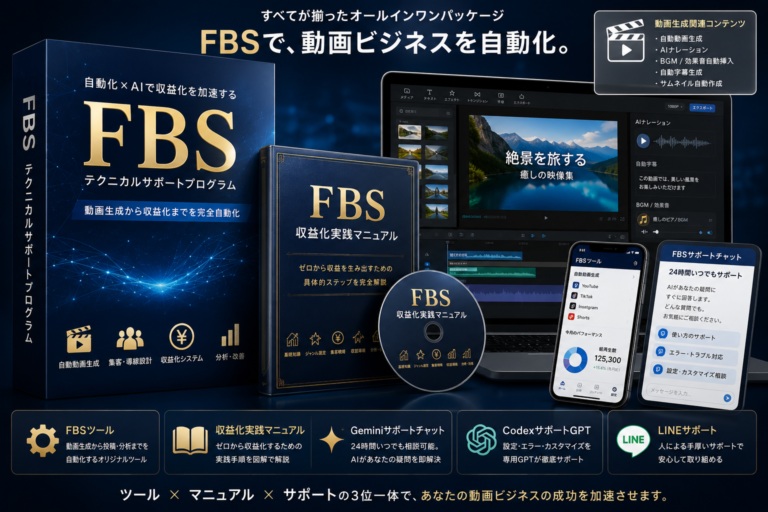 【FBS 山村慎吾 特典付きレビュー】「動画で稼げなかった」あなたが見落としていたこと